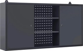 Wisząca szafka na narzędzia Ben 120x20x60 cm, antracyt