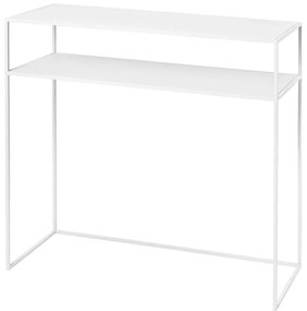 Biała metalowa konsola 35x85 cm Fera – Blomus