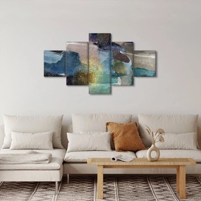 Obraz - Akwarelowa abstrakcja (125x70 cm)
