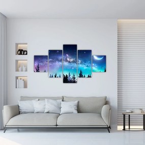 Obraz - Droga Mleczna (125x70 cm)