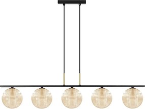Wisząca beżowa lampa D2-F28