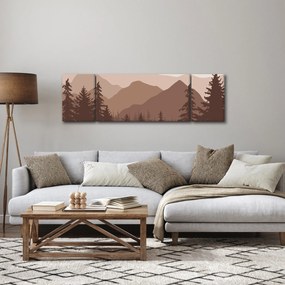 Obraz - Góry Brunatne N⁰2 (170x50 cm)