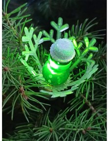 Łańcuch świetlny Astra LED mini Bałwan kolorowy, 20 żarówek