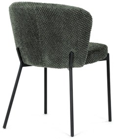 Zestaw krzeseł do jadalni Bouclé CT-W1077 GRN2, 4szt.