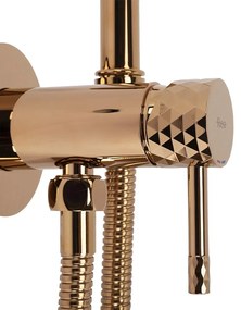 Bateria Bidetowa REA Lungo Loop Diamond Miedź