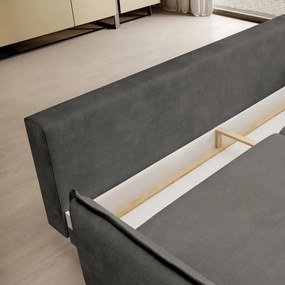 Sofa kanapa GLOSSY z funkcją spania i pojemnikiem WERSAL