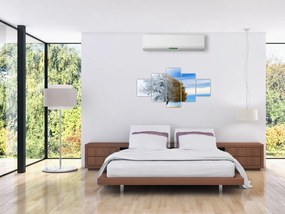Obraz - Zmiana pór roku (125x70 cm)
