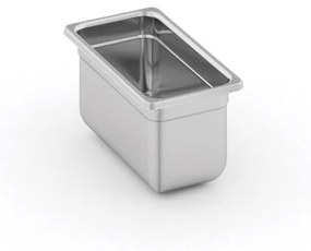 Pojemnik gastronomiczny ze stali nierdzewnej GN 1/3, 325 x 176 x 150 mm