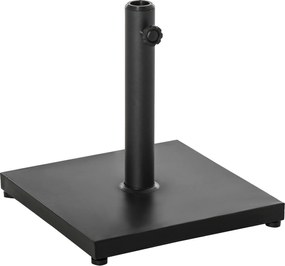 Outsunny stojak podstawa do parasola ogrodowego 11kg czarny uniwersalny i stabilny | Aosom PL