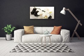 Obraz canvas na ścianę Egzotyczny Biały Storczyk