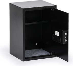 Sejf meblowy z zamkiem elektronicznym i czytnikiem linii papilarnych, 500 x 350 x 310 mm