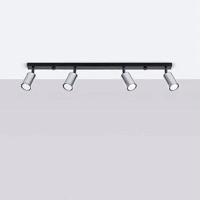 Listwa oświetleniowa WINX 4L czarna/chrom