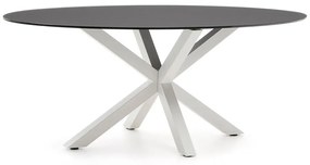 Stół ze szklanym blatem 100x200 cm Argo – Kave Home