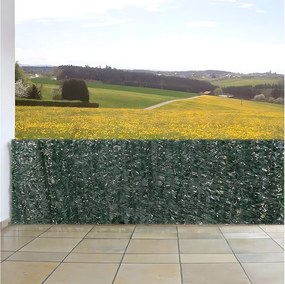 Parawan balkonowy N77 I,  300x100cm ciemna jodła