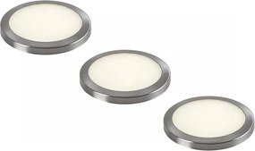 Rabalux 78043 - ZESTAW 3x ściemnialnych opraw LED do szafy SOCAVI 3xLED/1W/230V 4000K