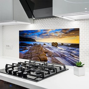 Panel Kuchenny Spokojna Plaża O Poranku