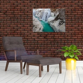 Obraz - Islandzka przyroda (70x50 cm)
