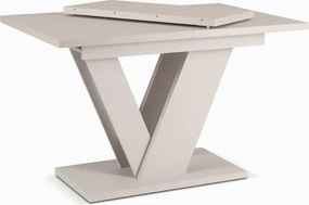 Stół Prostokątny Rozkładany CLARK 120-160 cm Kaszmir Nowoczesny