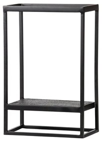 Czarna metalowa półka Febe – WOOOD