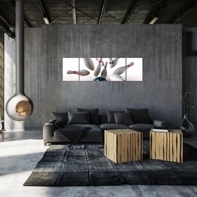 Obraz - Kręgle (170x50 cm)
