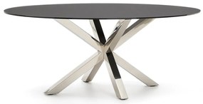 Stół ze szklanym blatem 100x200 cm Argo – Kave Home