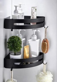 Zestaw narożnych półek pod prysznic 2 sztuki L0-A21