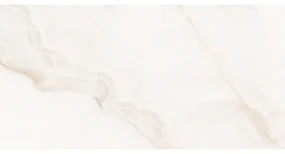 Mexen Onyx White gres szkliwiony rekt. G1, płytka podłogowo-ścienna 120 x 60 cm, połysk - TL106-120-060-01