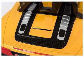 Auto na akumulator audi r8 spyder żółty