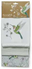 Zestaw ścierek, fartucha i rękawicy kuchennej 5 szt. Hummingbirds – Cooksmart ®