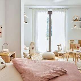 Krzesło dziecięce z drewna kauczukowego Kave Home Kristie