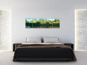 Obraz - jezioro (170x50 cm)