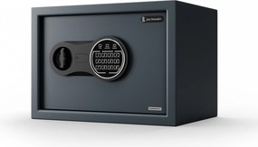 Mały sejf domowy, elektroniczny zamek na kod, na pieniądze i dokumenty, 350x250x250 mm: DORIAN
