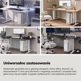 Uchwyt na komputer PC Holder biały