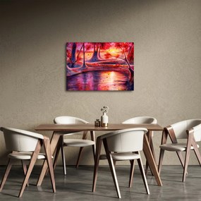 Obraz magicznego lasu (70x50 cm)