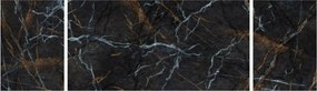 Obraz - Czarny marmur (170x50 cm)