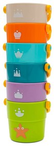 Kubki do zabawy Baby Mix, 6 szt.