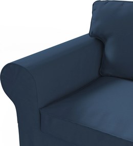 Pokrowiec na sofę Ektorp 3-osobową, nierozkładaną kolor granatowy