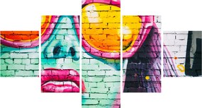Obraz - Graffiti (125x70 cm)