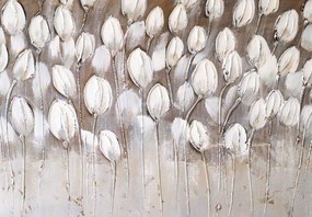 Fototapeta - Tulipany z teksturą (196x136 cm)
