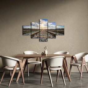 Obraz - Tory (125x70 cm)