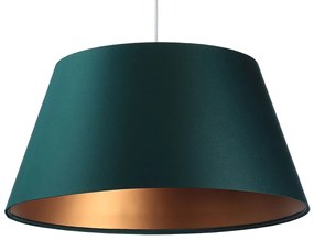 Zielona lampa wisząca glamour nad stół - S406 Svein 6X