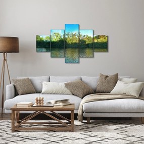 Obraz - jezioro (125x70 cm)