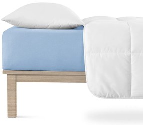 4Home prześcieradło jersey Luxury niebieski, 90 x 200 cm