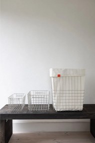 Metalowy kosz na pranie w kolorze srebra 64 l Store-It – Mette Ditmer Denmark