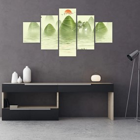 Obraz - Dolina Zielonych Gór (125x70 cm)