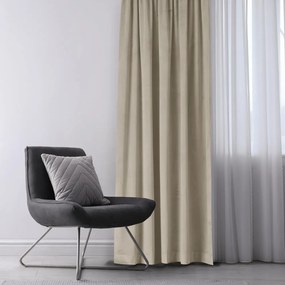 Kremowa zasłona 200x270 cm Vila – Homede