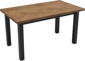 Stół prostokątny rozkładany 80x140/180 Lancelot R-6 + nogi drewniane
