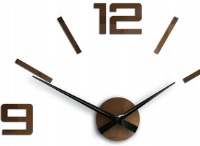 Zegar ścienny naklejany duży nowoczesny akrylowy na ścianę do kuchni salonu