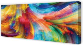 Obraz canvas na ścianę Nieregularne Paski Fraktalne