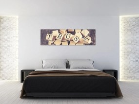 Obraz - Zaufanie (170x50 cm)